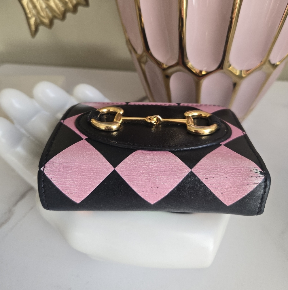 GUC Limited Edition Gucci Horsebit 1955 Compact Bifold Wallet - Picture 6 of 13
